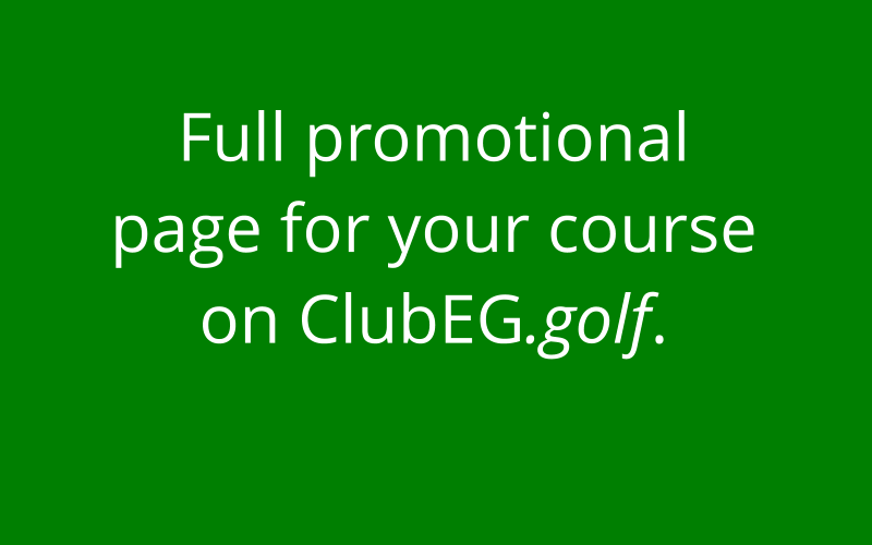 Dedicated Web Page on ClubEG.golf